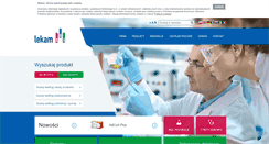 Desktop Screenshot of lekam.pl
